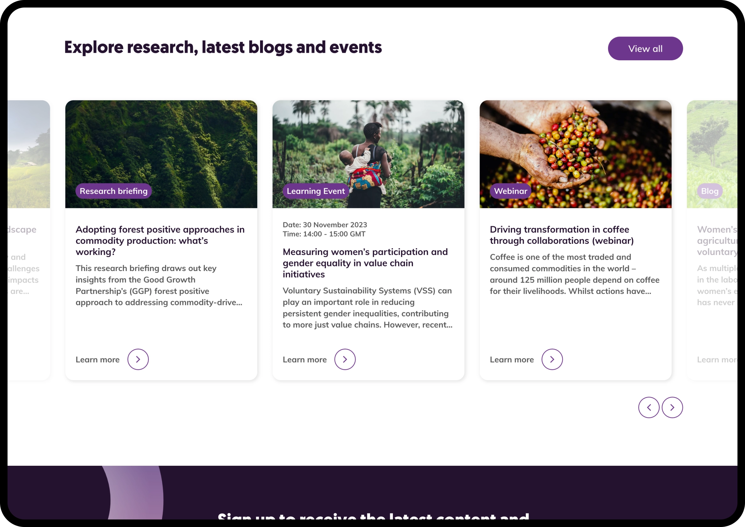 Evidensia blog content
