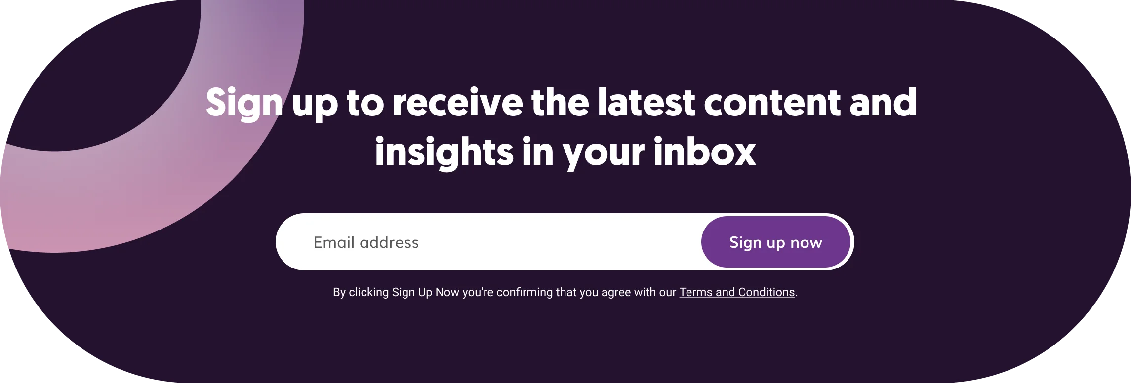 Evidensia newsletter component
