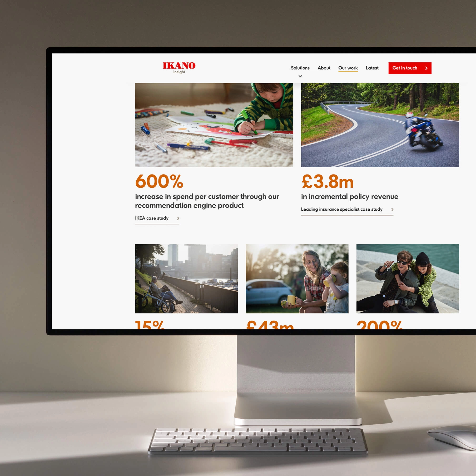 Ikano Website - Case Studies