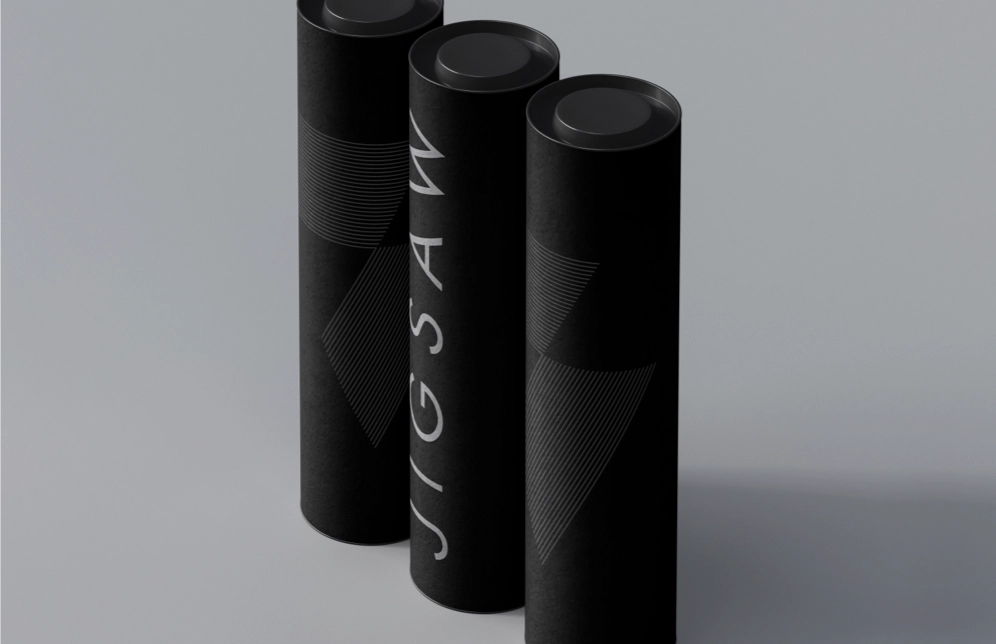 Jigsaw Postal Tubes Dark