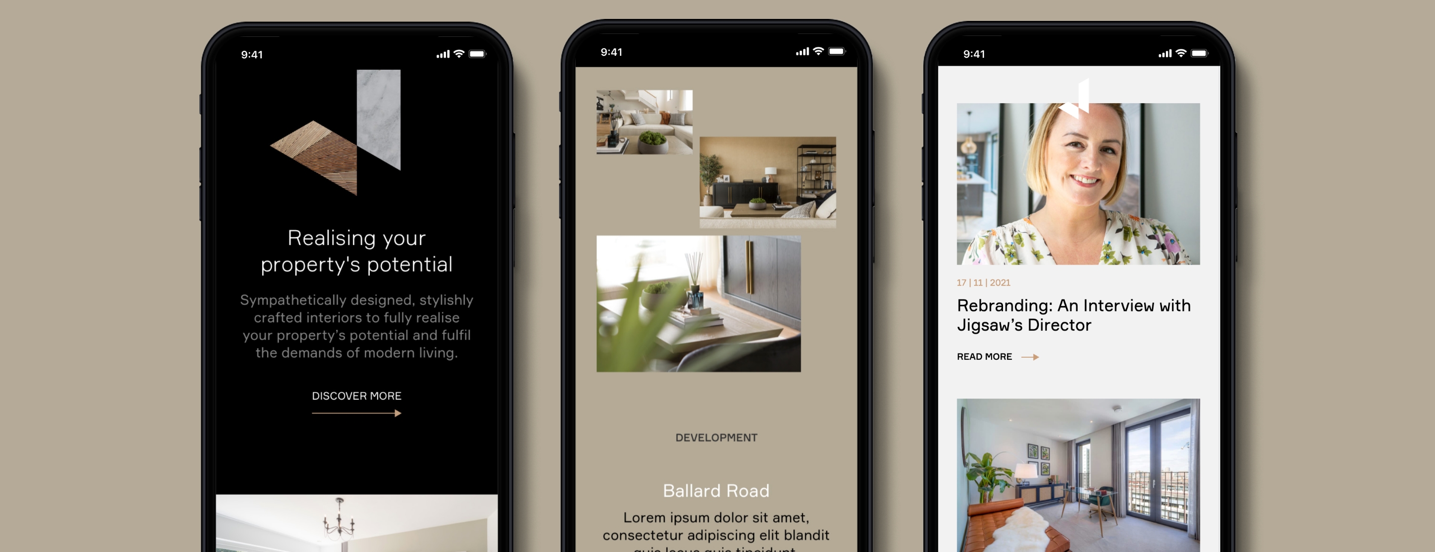 Jigsaw Mobile website