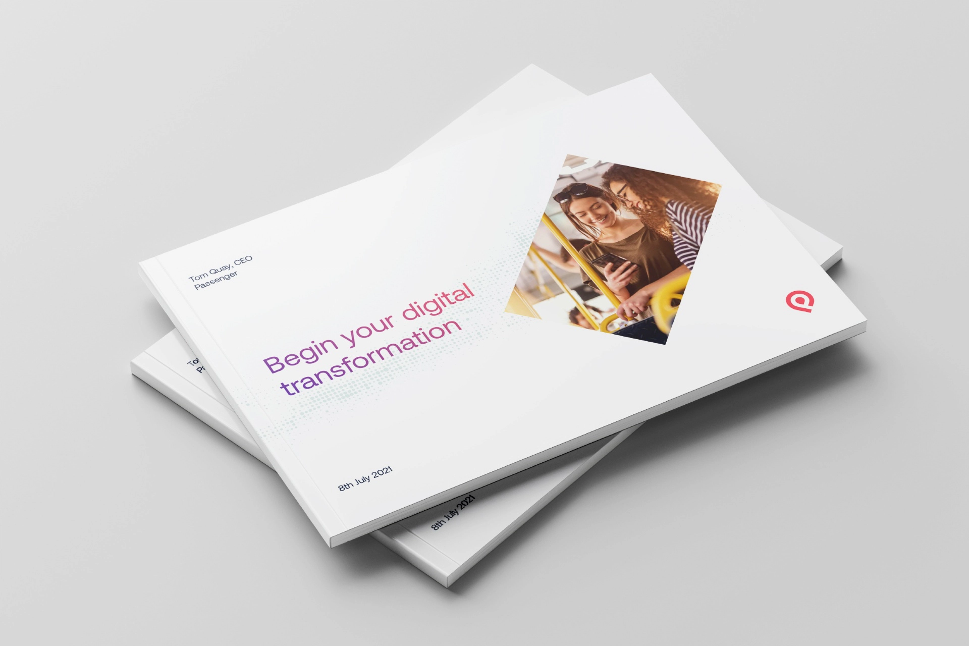 Passenger Brochure Front Cover