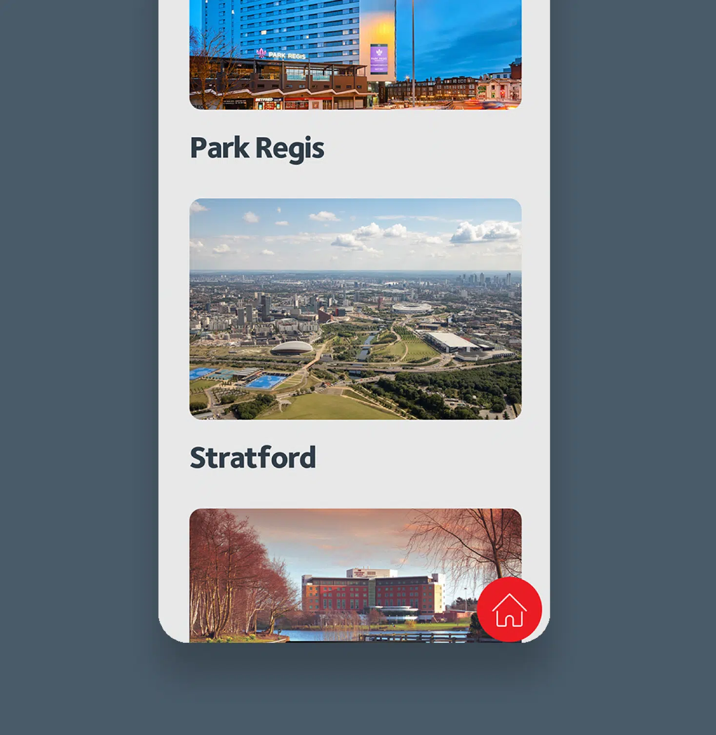 Team England Hub Venues