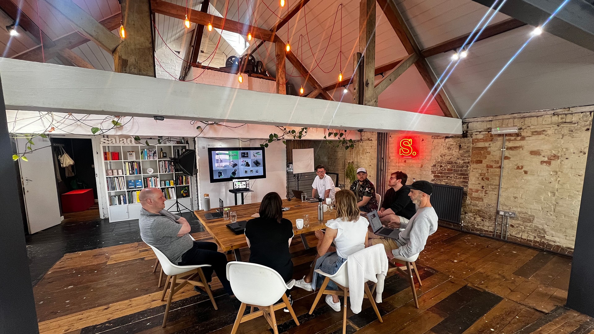 Salad Vision Day, where the whole team assemble to talk about the future
